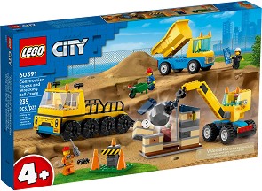 LEGO City - Строителни камиони - Детски конструктор — 60391