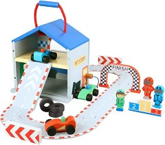 Състезателна писта с количка - Orange Tree Toys — OTT11386