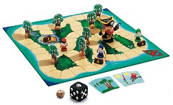 Страшният пират - Занимателна игра — Djeco DJ08423