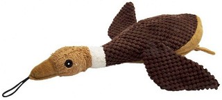 Плюшена играчка за кучета Патица anipro - С дължина 30 cm