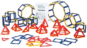 Конструктор Polydron - Призми и пирамиди - От серията Frameworks — 10-3067F
