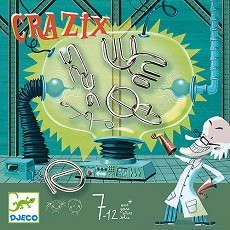 Crazix - Шест пъзела с метални елементи — Djeco DJ08463