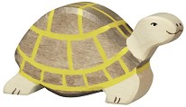 Дървена фигурка на костенурка - Holztiger — 80545