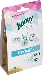 Храна за мини зайчета и гризачи за асистирано хранене bunny Nature HerbalAid - 120 г, с билки, от серията HealthFood