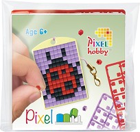 Мозайка ключодържател Калинка - Pixelhobby - Творчески комплект — 23105