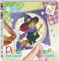 Мозайка с пиксели Вещица - Pixelhobby - Творчески комплект — 44030
