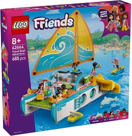 LEGO Friends - Приключение с лодка - Детски конструктор — 42664
