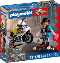 Playmobil City Action - Преследване с мотоциклет — 72079
