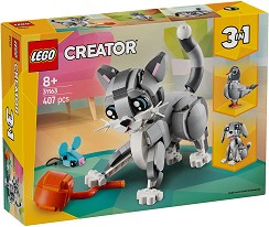 LEGO Creator - Игрива котка 3 в 1 - Детски конструктор — 31163