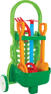 Дървена количка Garden Trolley - Pilsan
