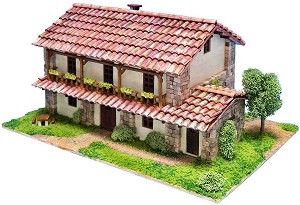 Къща - Santillana - Сглобяем модел от истински тухлички — Domus Kits 40953
