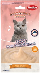    Nobby Licky Cat Malt & Tuna/Salmon -   5  x 15 g,  ,    ,   StarSnack - 