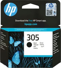 Касета с мастило за принтер HP 305 Black - 120 страници