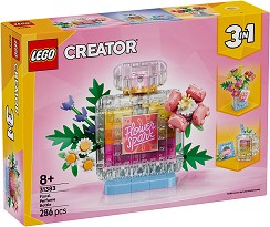 LEGO Creator - Шишенце с парфюм с цветна украса - Детски конструктор — 31383