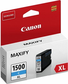 Тонер касета Canon PGI-1500XL Cyan - 1020 страници
