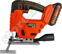Акумулаторен прободен трион 20V Premium - С батерия и зарядно от серията HD