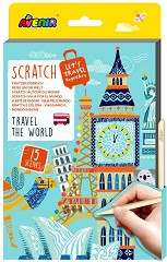 Създай сам скреч рисунки - Avenir - Творчески комплект — CH241835