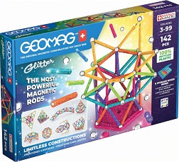 Магнитен блестящ конструктор - Geomag — 537