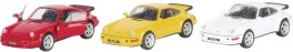 Метална количка Porsche 964 Turbo - Goki - С отварящи се врати и pull-back механизъм — 12185