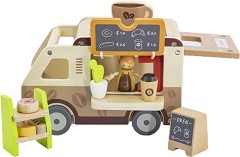 Дървен комплект за игра Каравана за кафе - Viga Toys — 44689