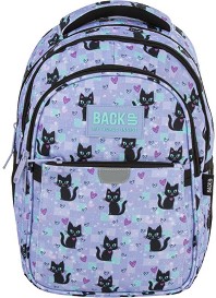 Ученическа раница BackUp P 16 Magic Cats — 701344