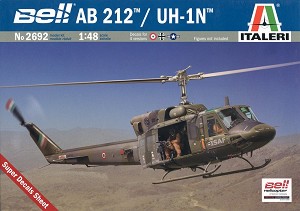 Военен хеликоптер - Bell AB 212 / UH-1N - Сглобяем авиомодел — Italeri 2692
