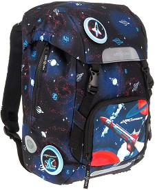 Ученическа раница с капак Ars Una Easy-pack - От серията Space explorer — 56295528