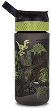 Детска пластмасова бутилка Cool Pack Bibby - С вместимост 420 ml от серията Adventure Park — Z08672