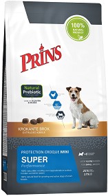 Натурална суха храна за кучета Prins Super Performance — 10 кг, с пилешко, от серията Protection Croque Mini, над 6 месеца