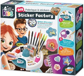 Фабрика за стикери - Buki France - Творчески комплект от серията 4 all kids — FK011