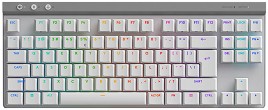     Logitech G515 - TKL, Bluetooth, USB-C, Lightsync RGB, ISO Layout, GL Brown - 