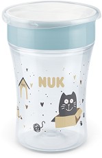   360 NUK Cat & Dog - 230 ml,   Magic Cup, 8+  - 