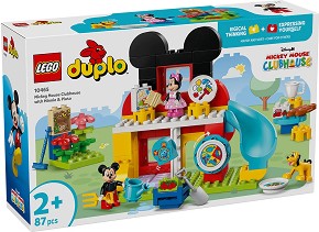 LEGO Duplo - Клубът на Мики Маус с Мини и Плуто - Детски конструктор — 10465