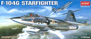 Военен самолет - Starfighter F-104G - Сглобяем авиомодел — Academy 12443