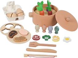 Детски дървен кухненски комплект - Ginger Home — HL004