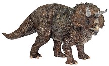 Фигура на динозавър Трицератопс Papo - От серията Динозаври и праистория — 55002