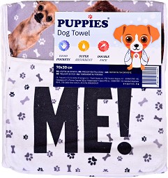 Кърпа за кучета PUPPIES — 100 × 30 см, 70 × 30 и 100 × 30 см