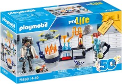 Playmobil My Life - Изследователи с роботи — 71450
