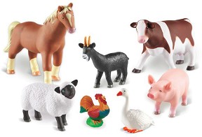 Животни от фермата - Learning Resources - 7 броя — LER0694