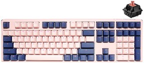    Ducky One 3 Fuji - Full Size,  USB  1.8 m, ANSI Layout, Cherry MX Silent Red - 