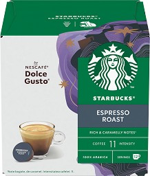   STARBUCKS Espresso Roast -  12  36  ,   by NESCAFE Dolce Gusto - 