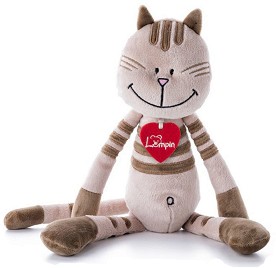 Плюшено коте Кейт - Lumpin - С височина 34 cm — 94087