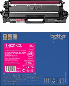 Тонер касета Brother TN-821XXLM Magenta - 12000 страници