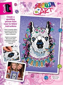 Декорирай сама с пайети Sequin Art - Лама - Творчески комплект от серията Craft Teen — 2104