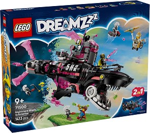 LEGO DreamZzz - Подводница на кошмарните акули - Детски конструктор — 71500