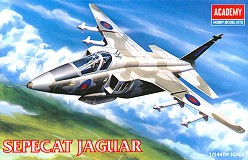 Военен самолет - Sepecat Jaguar - Сглобяем авиомодел — Academy 4430