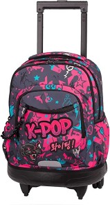 Ученическа раница с колелца Buzzer - Cool Pack - От серията K-POP — F004036