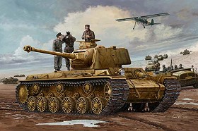 Танк - German Pz.Kpfm KV-1 756(r) - Сглобяем модел — Trumpeter 750366