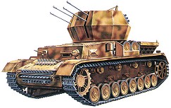 Противъздушно оръдие - Flakpanzer IV - Сглобяем модел — Academy 1333