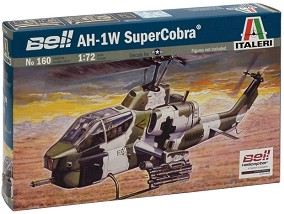 Военен хеликоптер - AH-1W Super Cobra - Сглобяем авиомодел — Italeri 0160